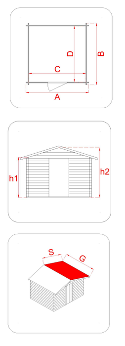 Casetta In Legno Marcella Alce Ferramenta Sarti S.r.l.