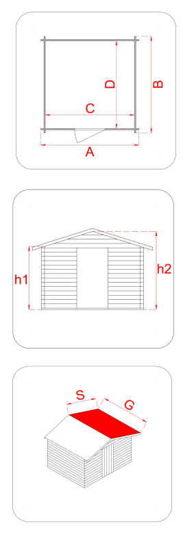 Casetta In Legno Marcella Alce Ferramenta Sarti S.r.l.