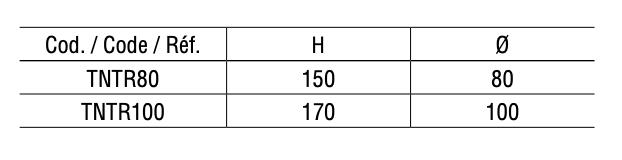 Terminale Femmina Ø80 e Ø100  - Fumisteria Pellet e Legna Multiclima