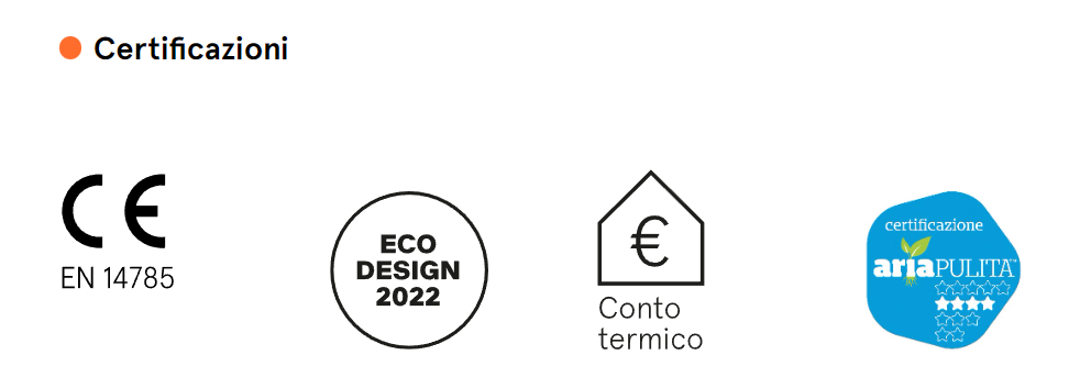 Stufa A Pellet Mithos Plus 12 Up Twin Cadel Ferramenta Sarti S.r.l.