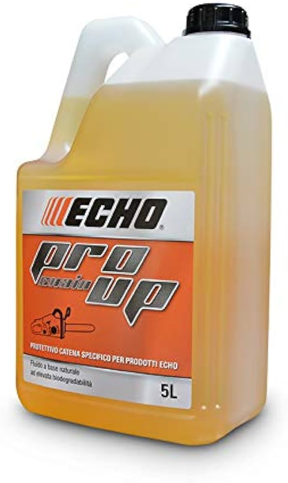 Olio Protettivo Catena PRO UP Motosega Chain Oil Ecologico 5Lt Echo